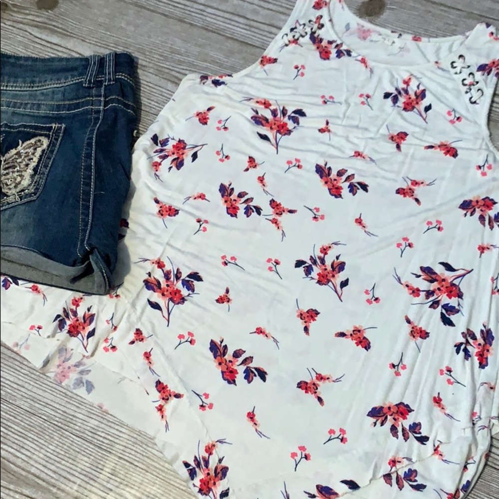 Maurices Floral Tank